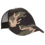 Caps  - Black Camo Trucker Cap