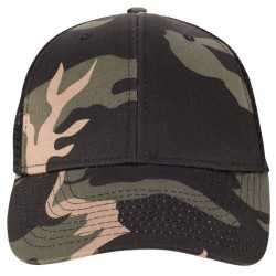 branded Black Camo Trucker Cap, from our range of promotional Caps