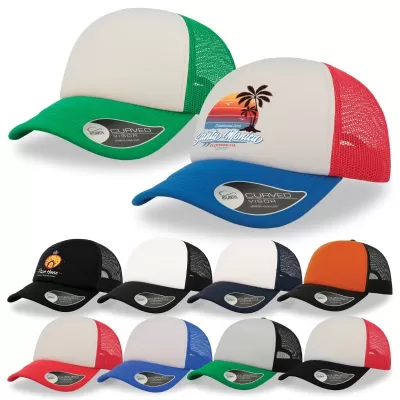 branded Atlantis Rapper Trucker Cap, from our range of promotional Caps