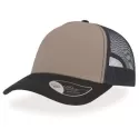 branded Atlantis Rapper Canvas Trucker Cap, from our range of promotional Caps