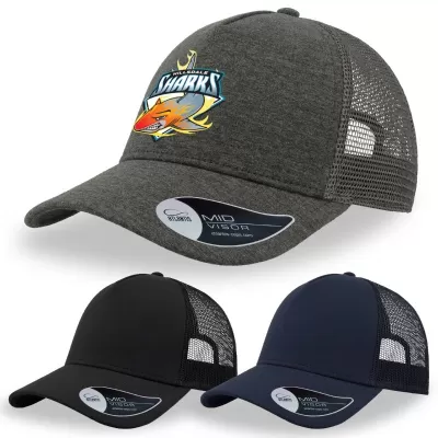 branded Atlantis Rapper Jersey Trucker Cap, from our range of promotional Caps