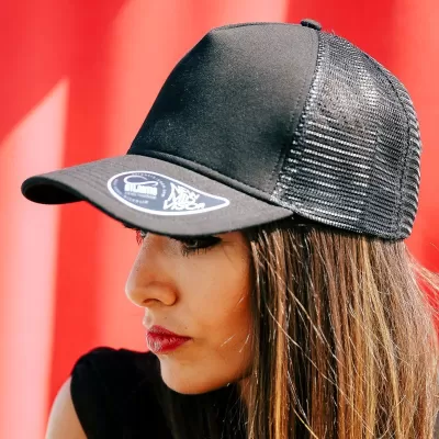 branded Atlantis Rapper Jersey Trucker Cap, from our range of promotional Caps