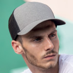 Caps  - Atlantis Rapper Melange Trucker Cap