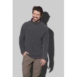 branded Stedman Mens Active Fleece Half-Zip, from our range of promotional Fleece Tops