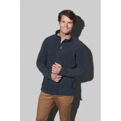 branded Stedman Mens Active Fleece Jacket, from our range of promotional Fleece Tops