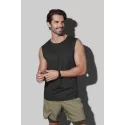 branded Stedman Mens Active 140 Sleeveless, from our range of promotional Singlets