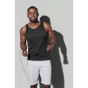 branded Stedman Mens Active Sports Top Singlet, from our range of promotional Singlets