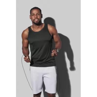 branded Stedman Mens Active Sports Top Singlet, from our range of promotional Singlets