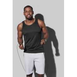 Singlets - Stedman Mens Active Sports Top Singlet