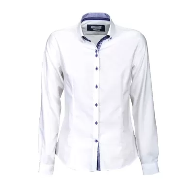 branded James Harvest Purple Bow 40 Womens Shirt, from our range of promotional Ladies Corporate Shirts
