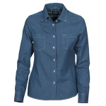 Ladies Corporate Shirts  - James Harvest Jupiter Womens Denim Shirt