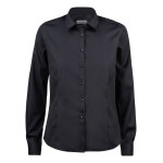 Ladies Corporate Shirts  - James Harvest Green Bow 01 Womens Shirt