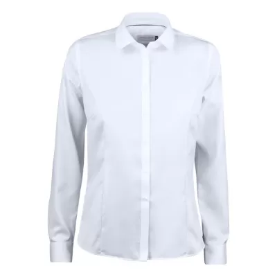 branded James Harvest Green Bow 01 Womens Shirt, from our range of promotional Ladies Corporate Shirts