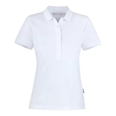 branded James Harvest Neptune Womens Cotton Polo, from our range of promotional Ladies Promotional Polo Shirts