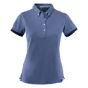 branded James Harvest Larkford Womens Cotton Polo, from our range of promotional Ladies Promotional Polo Shirts