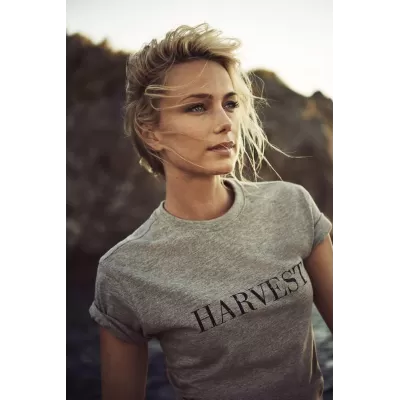 branded James Harvest American U Womens Crew Neck T-Shirt, from our range of promotional Ladies Promotional T Shirts