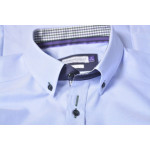 Men&#039;s Corporate Shirts  - James Harvest Purple Bow 40 Mens Shirt