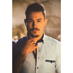 Men&#039;s Corporate Shirts  - James Harvest Purple Bow 40 Mens Shirt