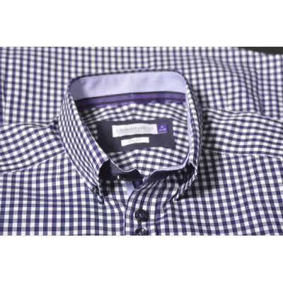 branded James Harvest Purple Bow 41 Mens Shirt, from our range of promotional Men's Corporate Shirts