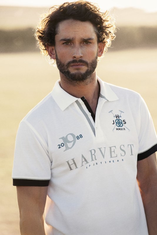 branded James Harvest Anderson Mens Cotton Polo, from our range of promotional Men's Promotional Polo Shirts