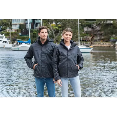 branded Beacon Sportswear Reyes Unisex 3-in-1 Jacket, from our range of promotional Jackets