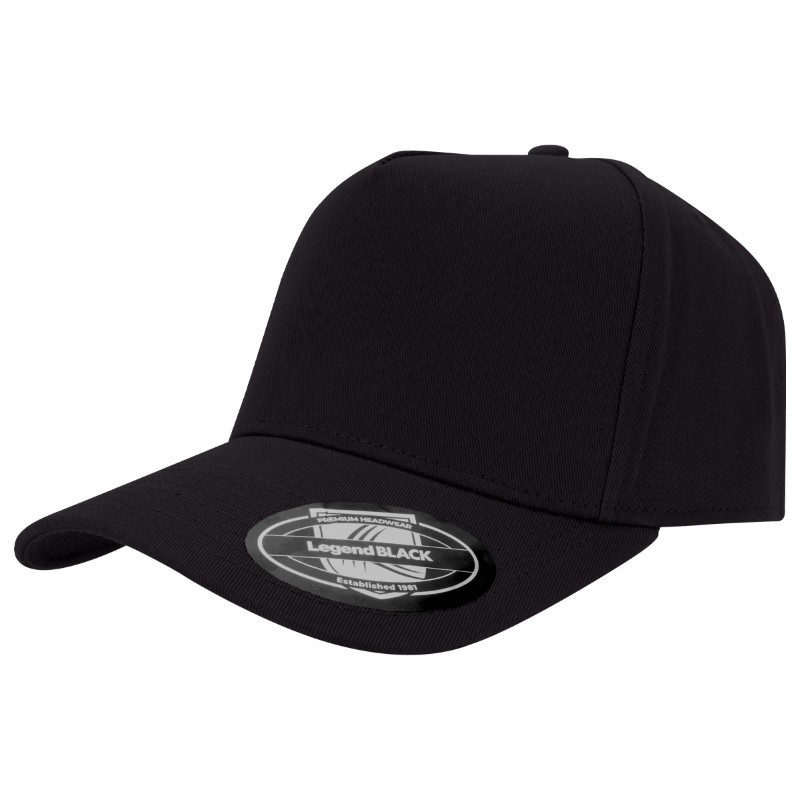 branded Legend Black A-Frame Cap, from our range of promotional Caps