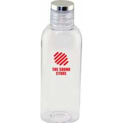 branded Virginia700ml Clear Water Bottle, from our range of promotional Drink Bottles - Plastic