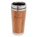 branded Bamboo 450ml Travel Mug, from our range of promotional Travel Mugs