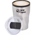 branded Cyclone 350ml Double Wall Mug, from our range of promotional Travel Mugs