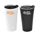 branded Supremo 350ml Ceramic Mug, from our range of promotional Travel Mugs