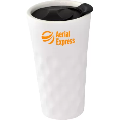 branded Supremo 350ml Ceramic Mug, from our range of promotional Travel Mugs