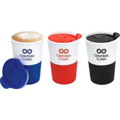 branded Verona 350ml Coffee Mug, from our range of promotional Travel Mugs