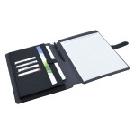Non Leather Compendiums  - Impact A4 Portfolio, Black/Charcoal