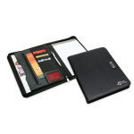 Non Leather Zip Compendiums  - Meridian A4 Zip Portfolio