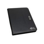 Non Leather Zip Compendiums  - Meridian A4 Zip Portfolio