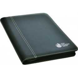 branded Productivity A4 Zip Portfolio, from our range of promotional Non Leather Zip Compendiums