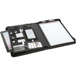 branded Productivity A4 Zip Portfolio, from our range of promotional Non Leather Zip Compendiums