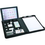 branded Productivity A4 Zip Portfolio, from our range of promotional Non Leather Zip Compendiums