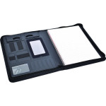 branded Productivity A4 Zip Portfolio, from our range of promotional Non Leather Zip Compendiums