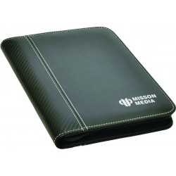 branded Productivity A5 Zip Portfolio, from our range of promotional Non Leather Zip Compendiums