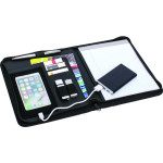 branded Productivity A5 Zip Portfolio, from our range of promotional Non Leather Zip Compendiums