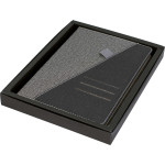 Journals &amp; Note Pads  - Ottawa A5 Notebook, Black/Grey