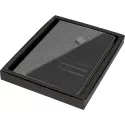 branded Ottawa A5 Notebook, Black/Grey, from our range of promotional Journals &amp; Note Pads
