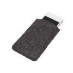 Phone Accessories  - Felt iPhone Holder. Dark Grey DISC