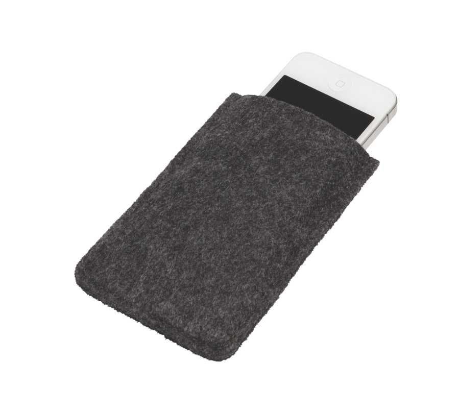 branded Felt iPhone Holder. Indent, from our range of promotional Phone Accessories
