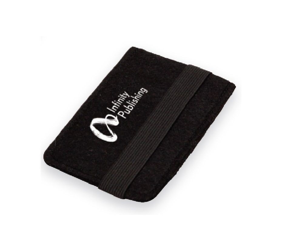 branded Felt iPhone Holder. Indent, from our range of promotional Phone Accessories