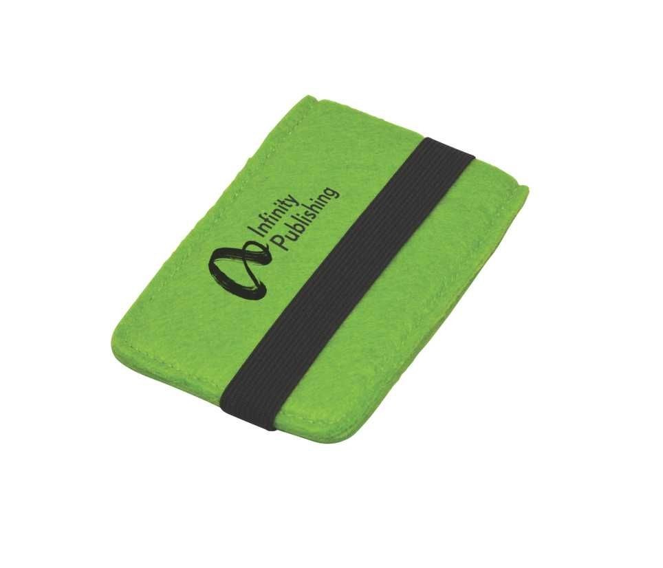 branded Felt iPhone Holder. Indent, from our range of promotional Phone Accessories