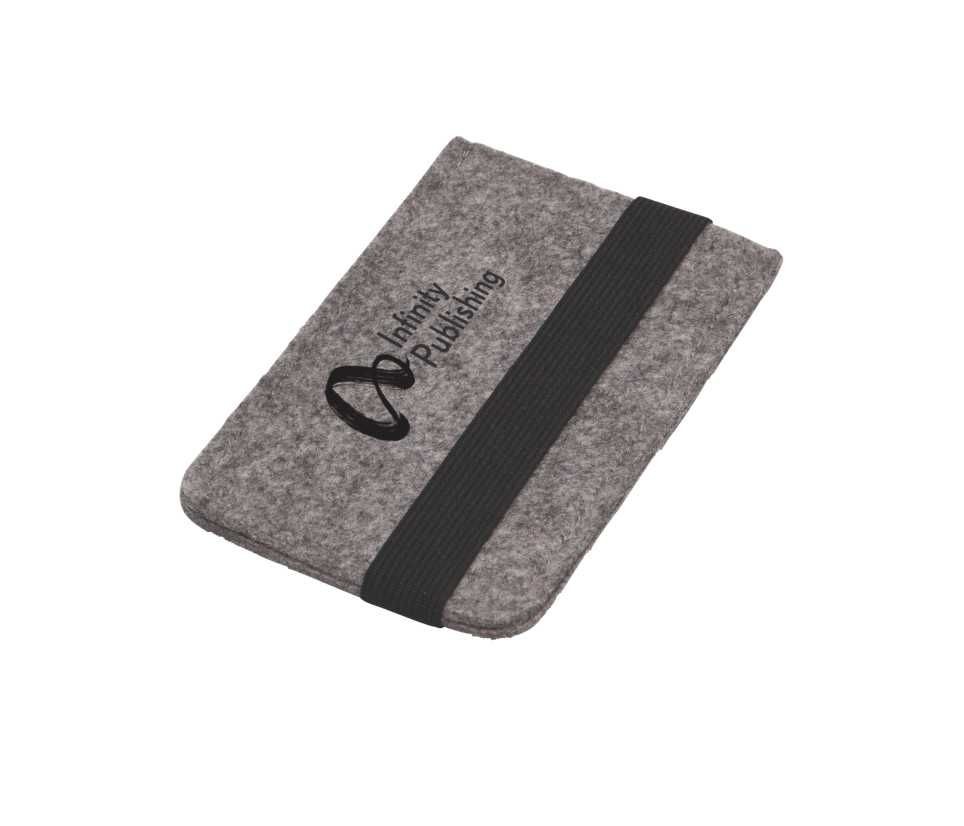 branded Felt iPhone Holder. Indent, from our range of promotional Phone Accessories