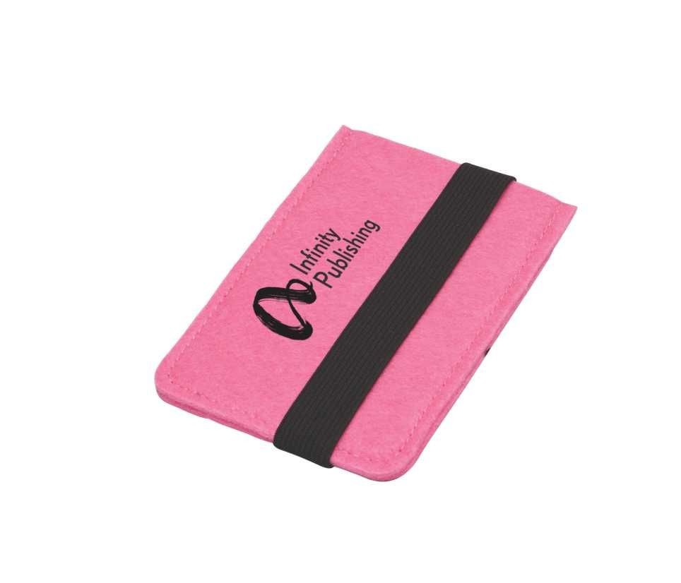 branded Felt iPhone Holder. Indent, from our range of promotional Phone Accessories