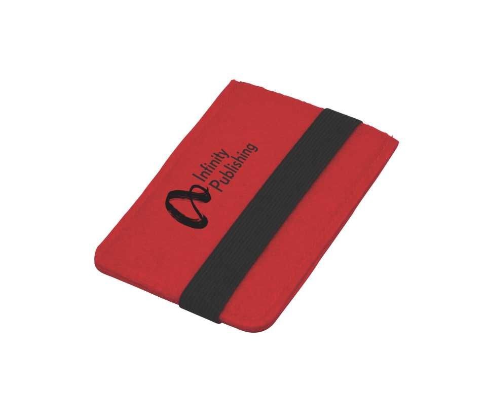 branded Felt iPhone Holder. Indent, from our range of promotional Phone Accessories